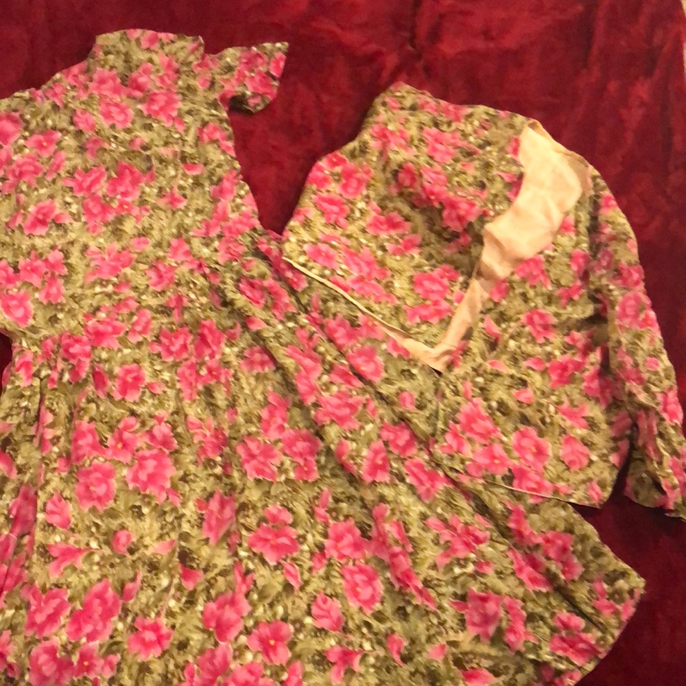 Vintage silk dress